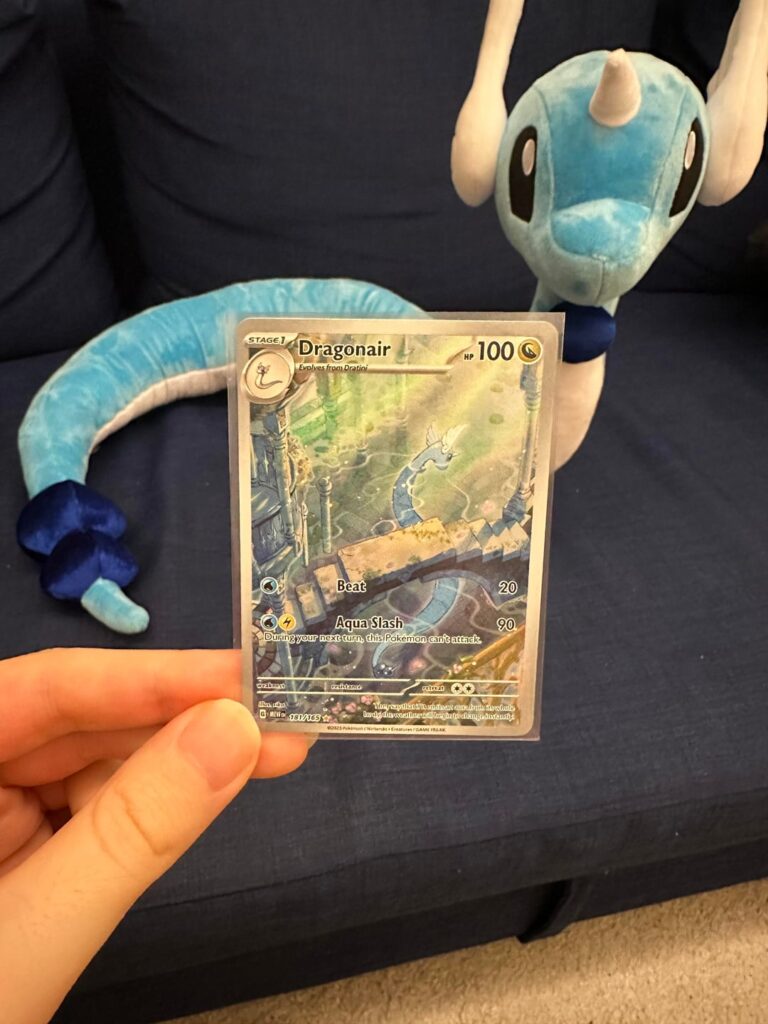 Randomly found the best card of my favorite Pokemon!!!