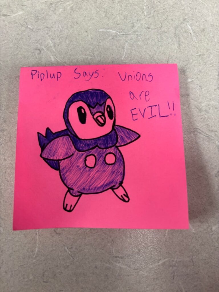 Bored at work and decided to make some corporate propaganda to hang at my desk