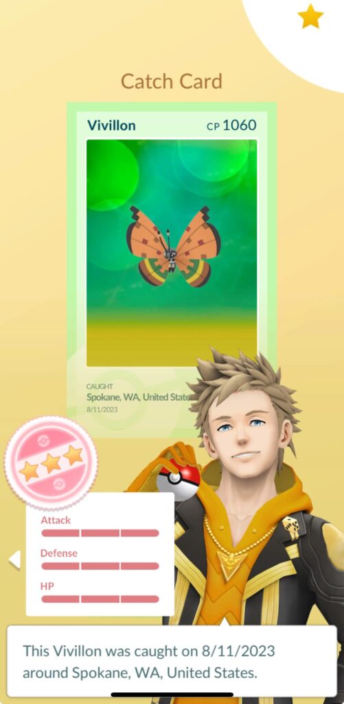 Does it make sense for me to trade this Vivillon?