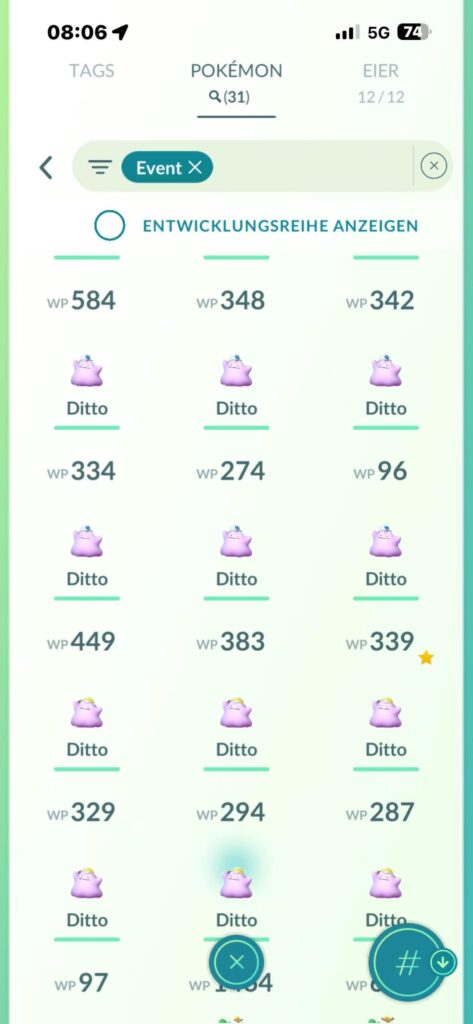 What to do w event Pokemon?