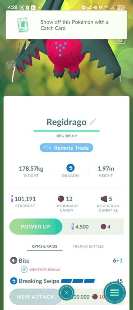 Todays mythical and legendary counters (plus master ball)