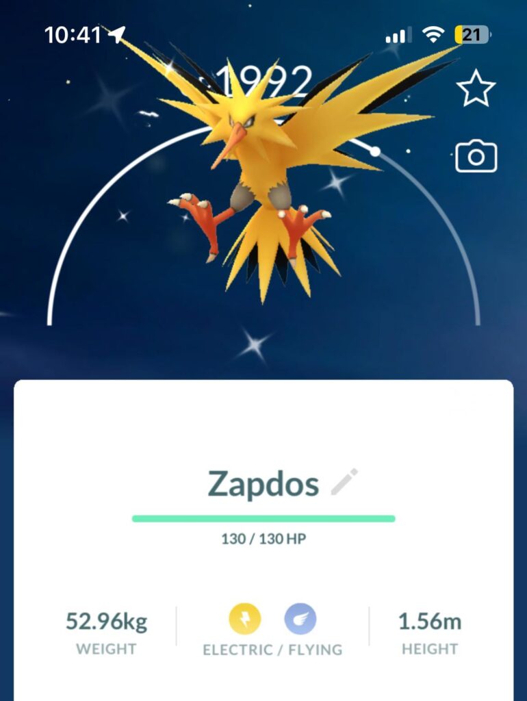 Shiny Zapados!!!