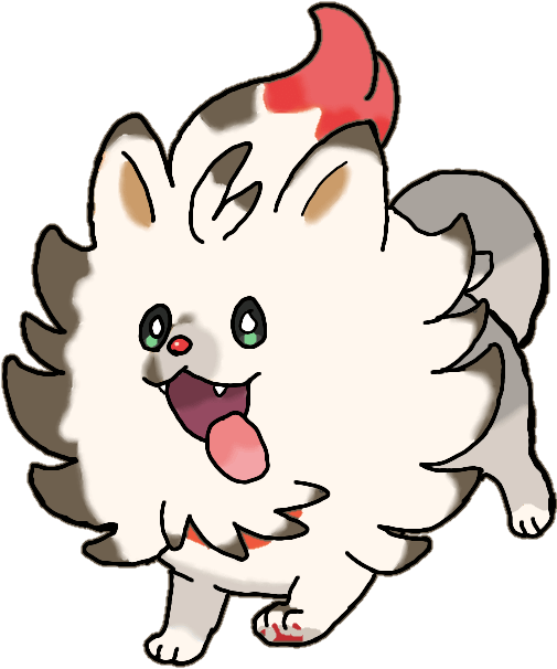 Painted over pombon using my dog's color pallete. Thoughts?