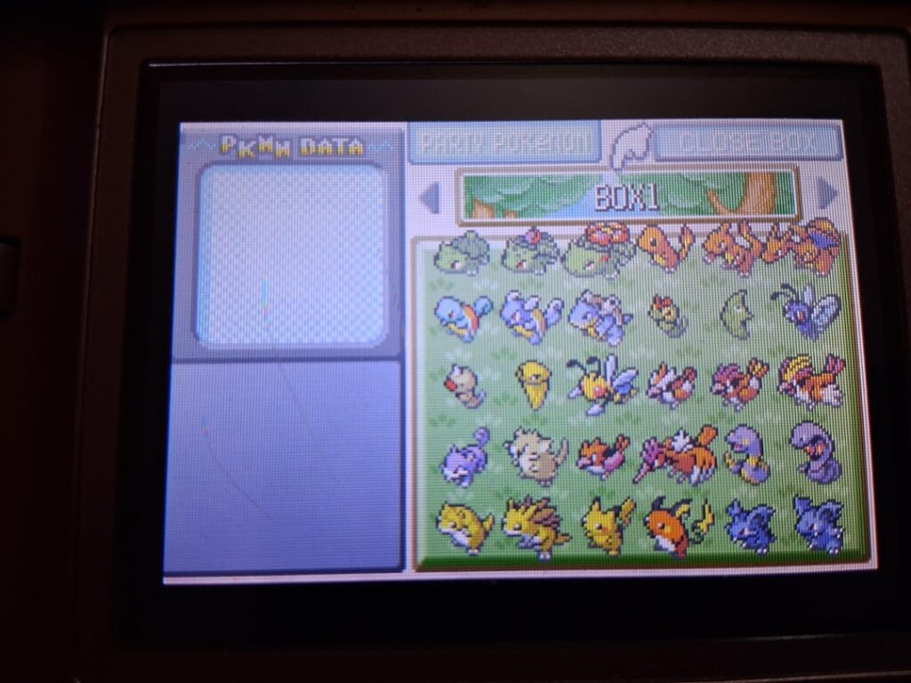 Gen 3 Legit Living Dex