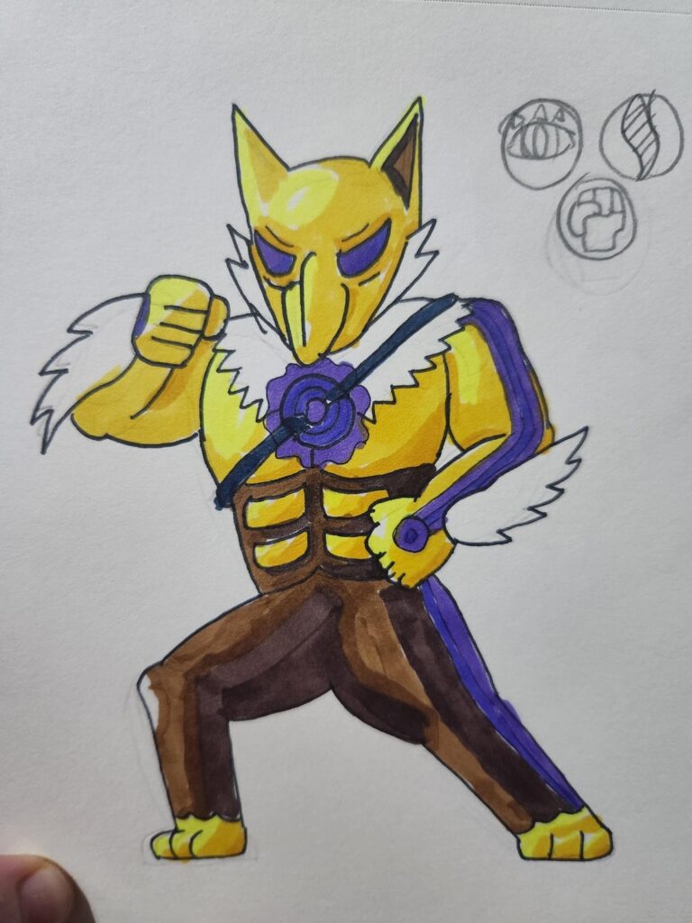 Mega hypno: Psychic/Fighting.