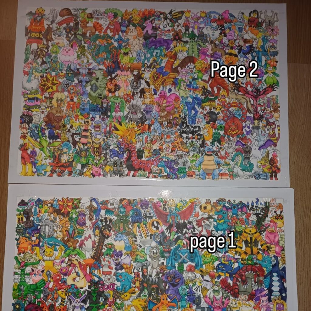 Drawing every single pokemon (oc)