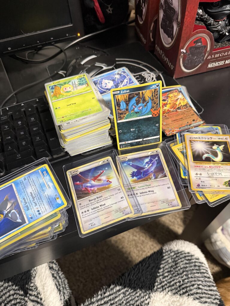 I’ve started to indulge more from the games, to the cards. Still learning about them, what makes them special, etc! I got this twin card though about a year ago, and I still think it’s my favorite duo cards!