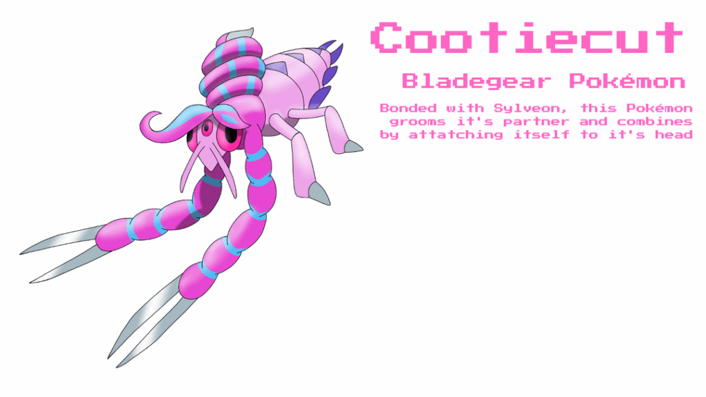 Pestasite Evolutions and Gestalts #1: Cooticut (Bug/Fairy)