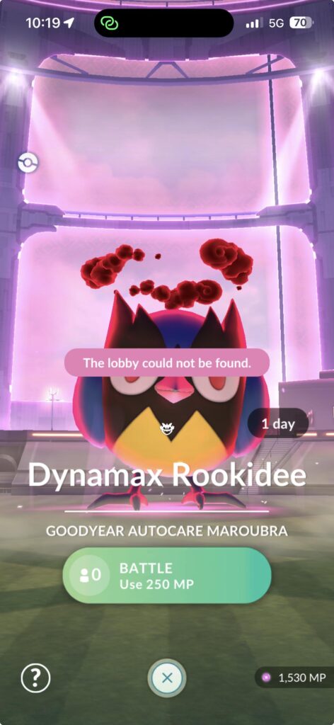 Dmax raids broken - lobby not found