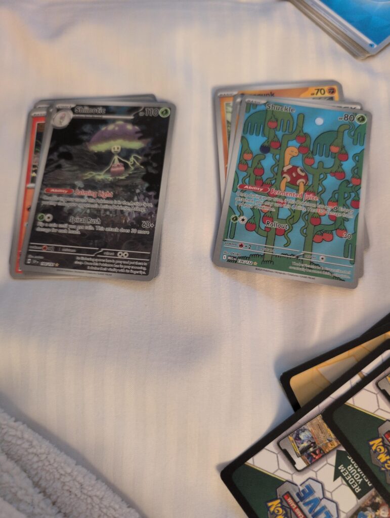 I opened packs while on shrooms and these were my pulls