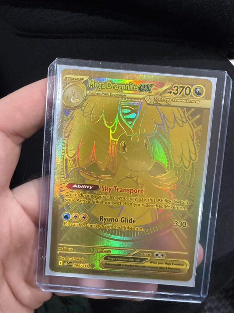 Went to first card show today and got 4 ascended heroes pack. Pulled this!