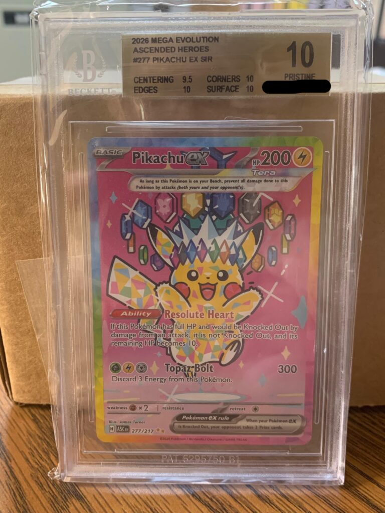 Pinkachu back from grading!