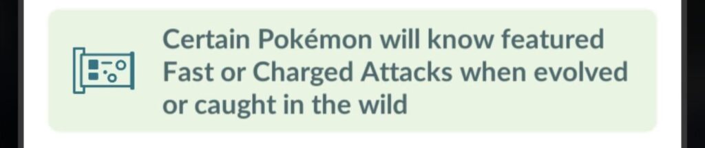 Feature charged and fast attack?