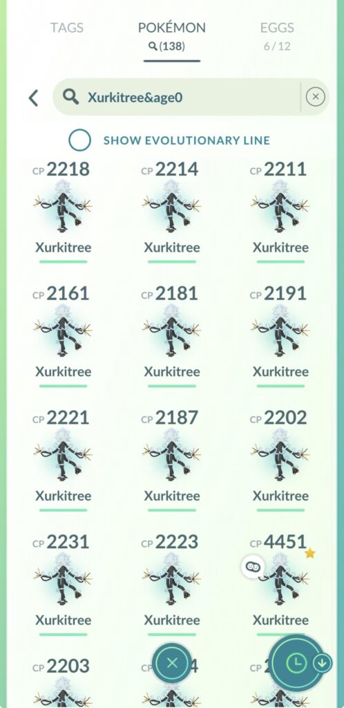 What is the shiny rate for Xurkitree? Currently 0/138 for this event ☠️