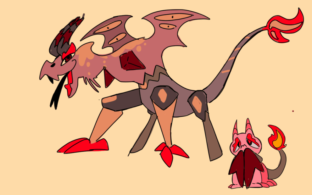 Fakemon I made for my friend