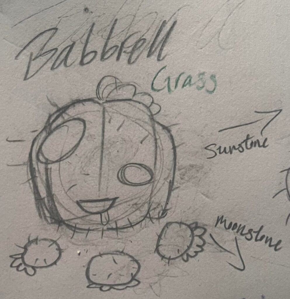 Behold, my split-evo cactus Pokémon from my fan region Sierra, based on The Californias