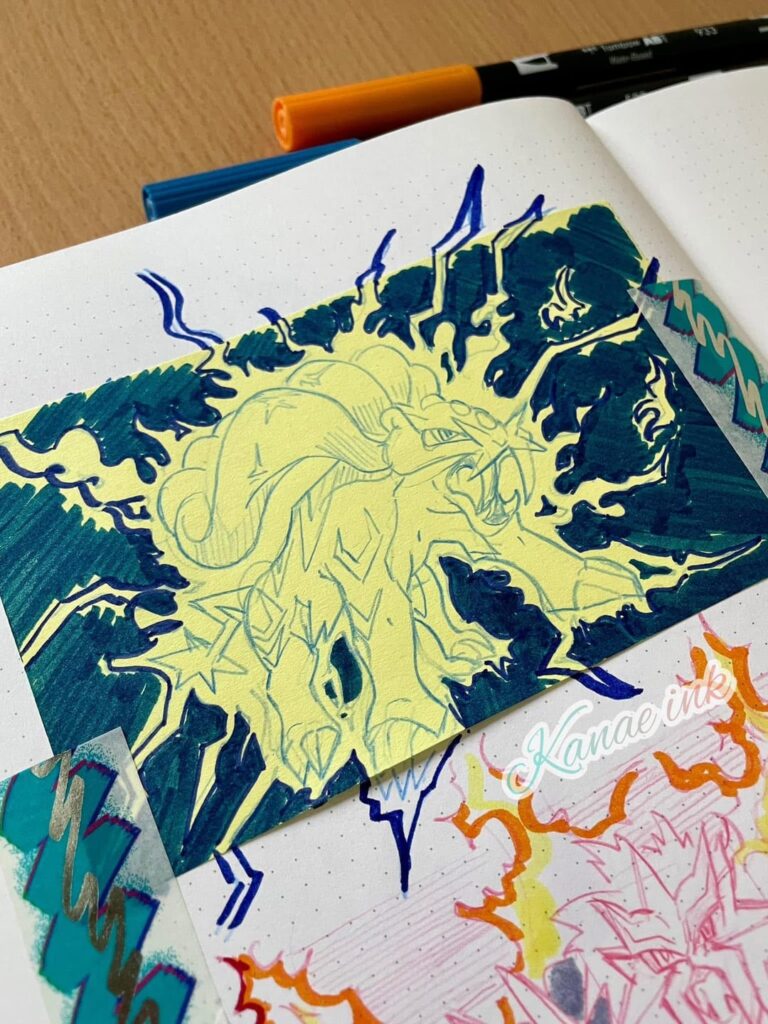 [OC] Raikou Sticky note 📝