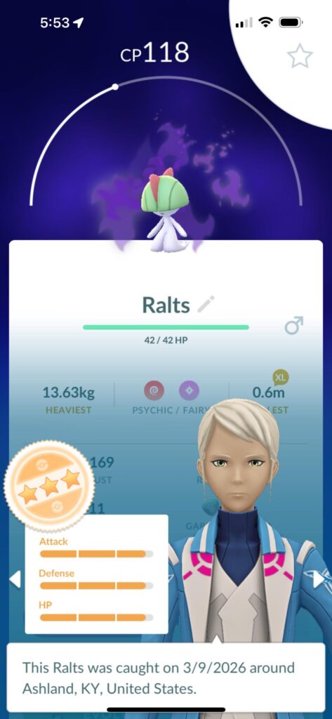 Should keep it as Shadow Pokemon or should I Purified it and have second Max Stat Gardevoir in the future?