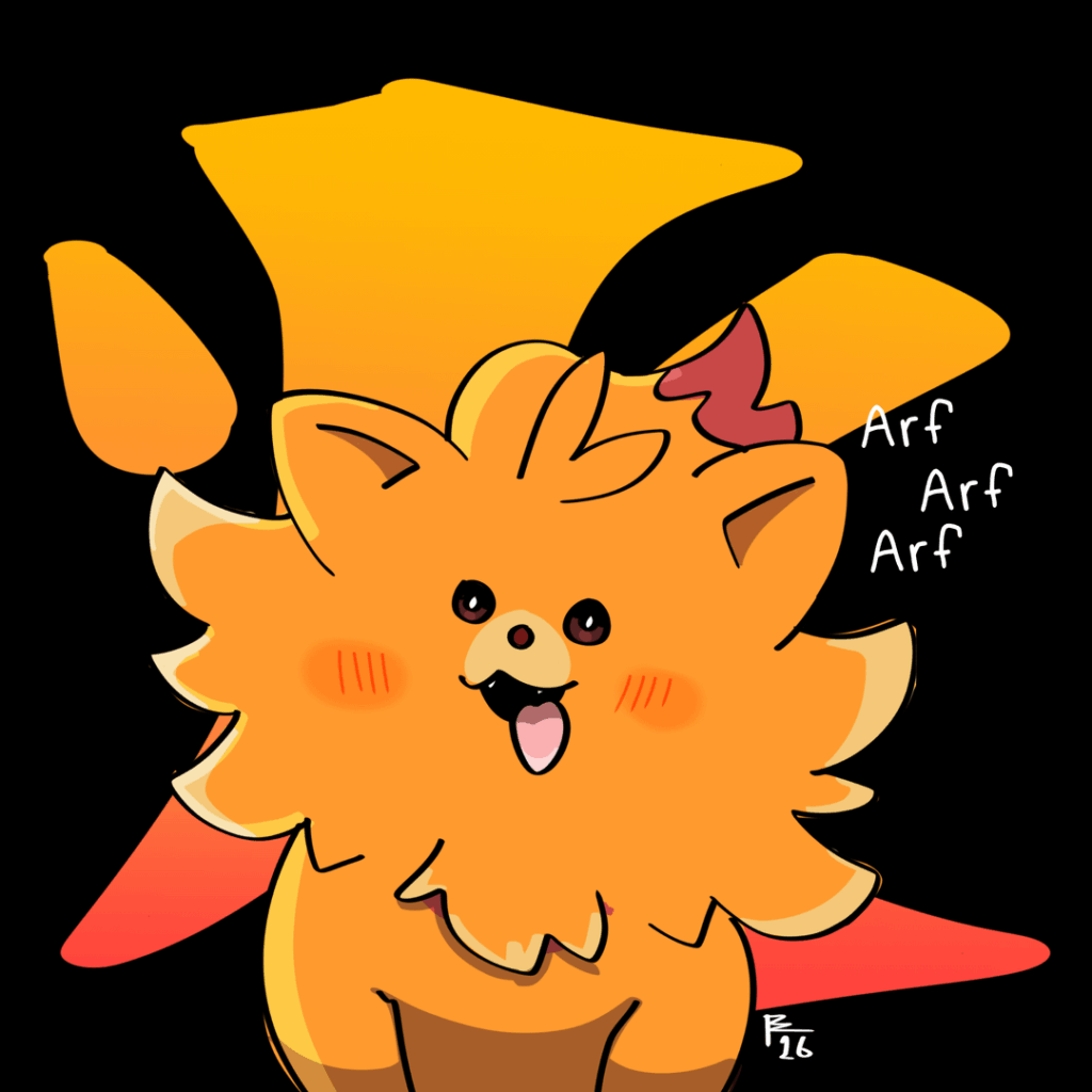 Pombon is so cute (By Me/Beatrice-is-missing)