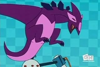 I was reminded of the time Johnny Test parodied Pokémon in the S3,E4 “Johnny’mon” and the E23 sequel, “Return of Johnny’mon”