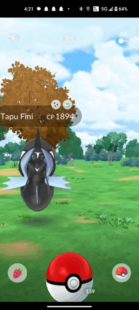 Shiny Legendary Caught in Wild!!!