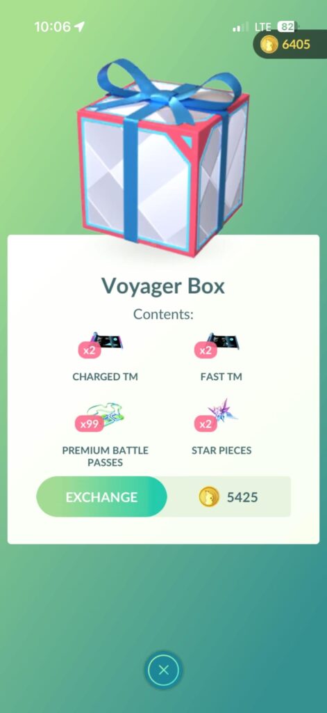 Voyager Box still on roster