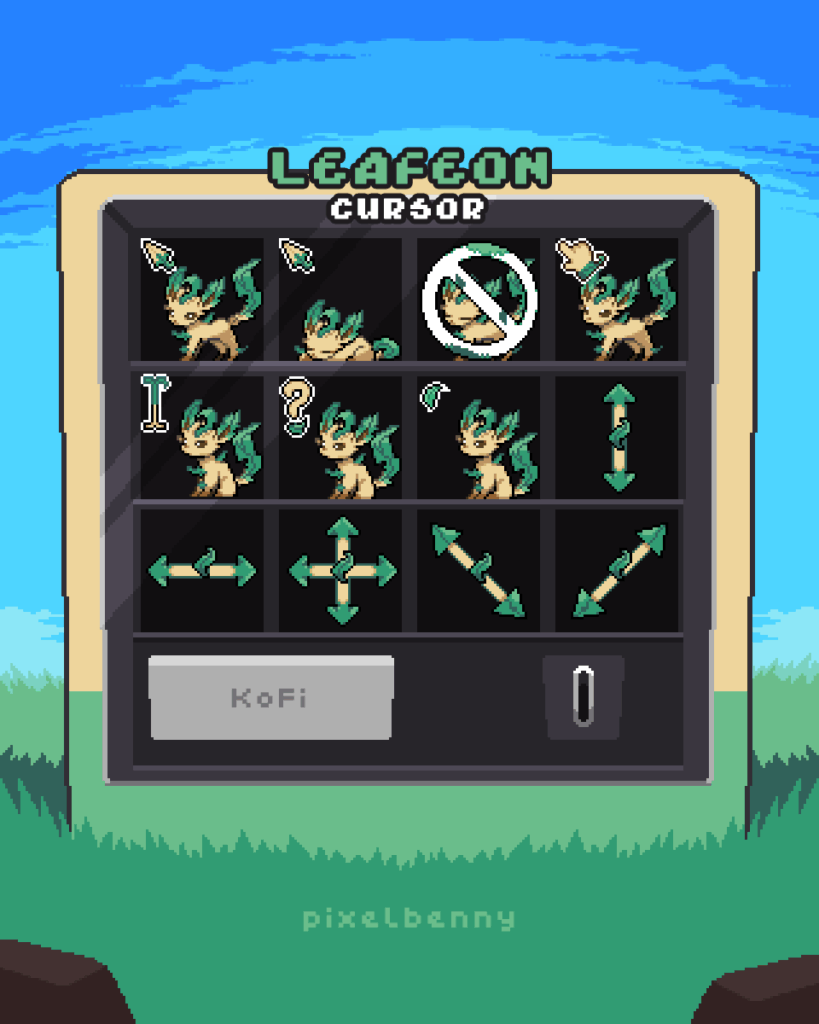 Animated Leafeon Mouse V2