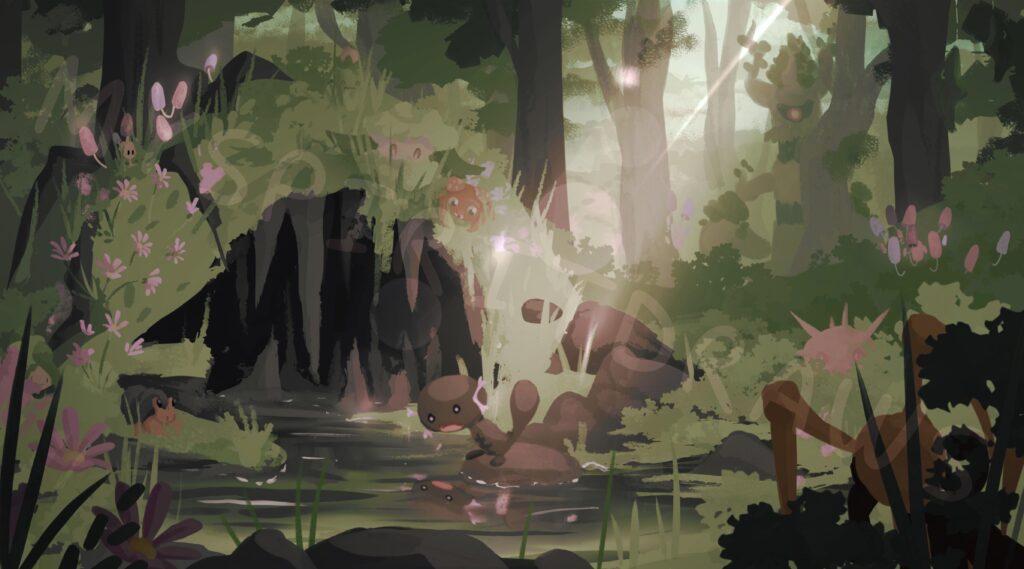 [OC] Can you spot every different pokémon hidden in here ?