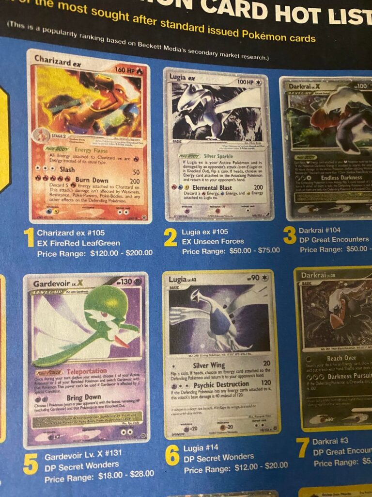 Pokemon Card magazine