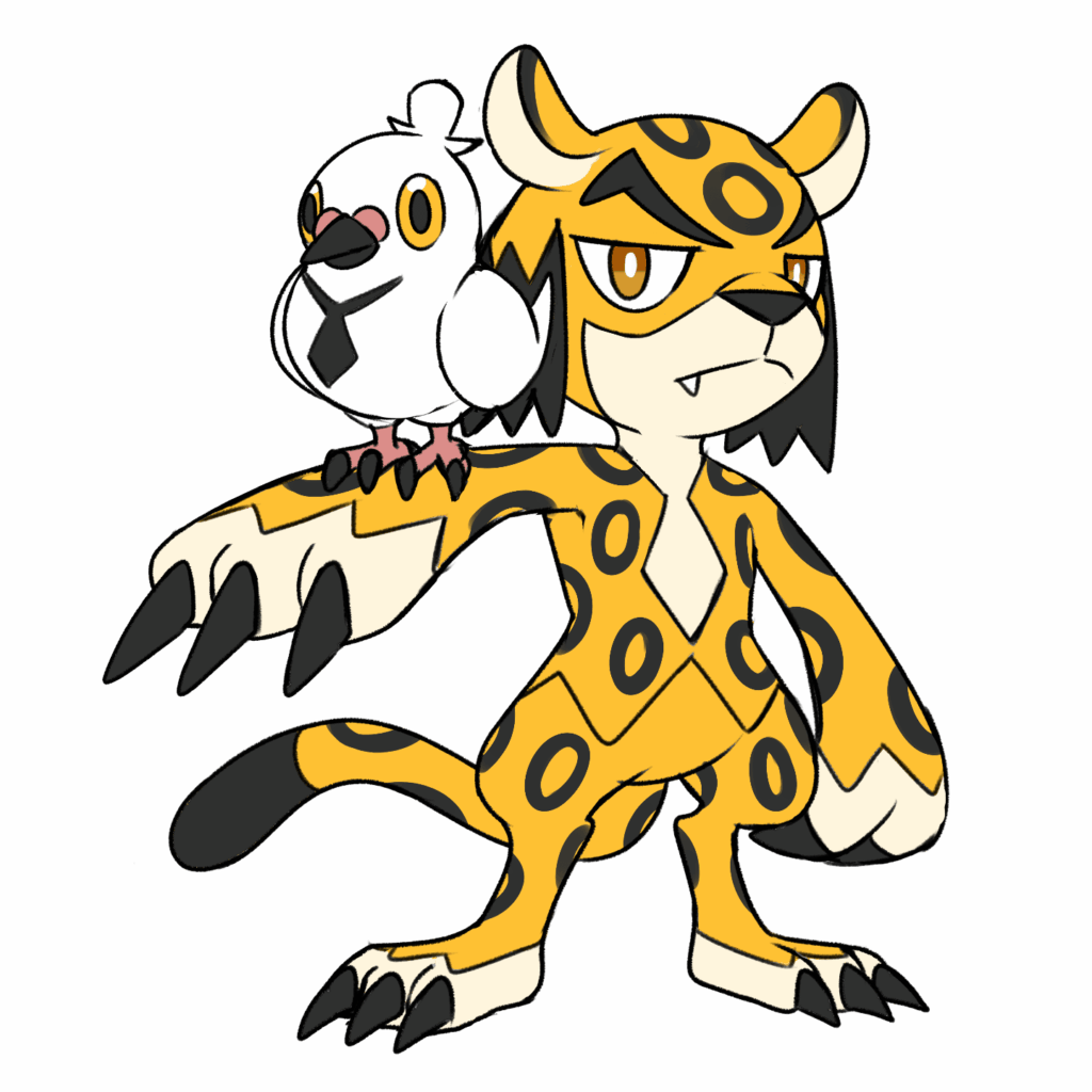Meet Massacat, the Massacre Cat Pokémon (Art by an_artist_astray)