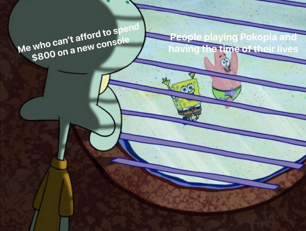 Happy everyone is having fun, sad I cannot partake