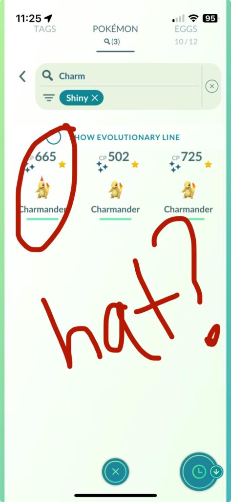 Will he keep his hat if I evolve him?