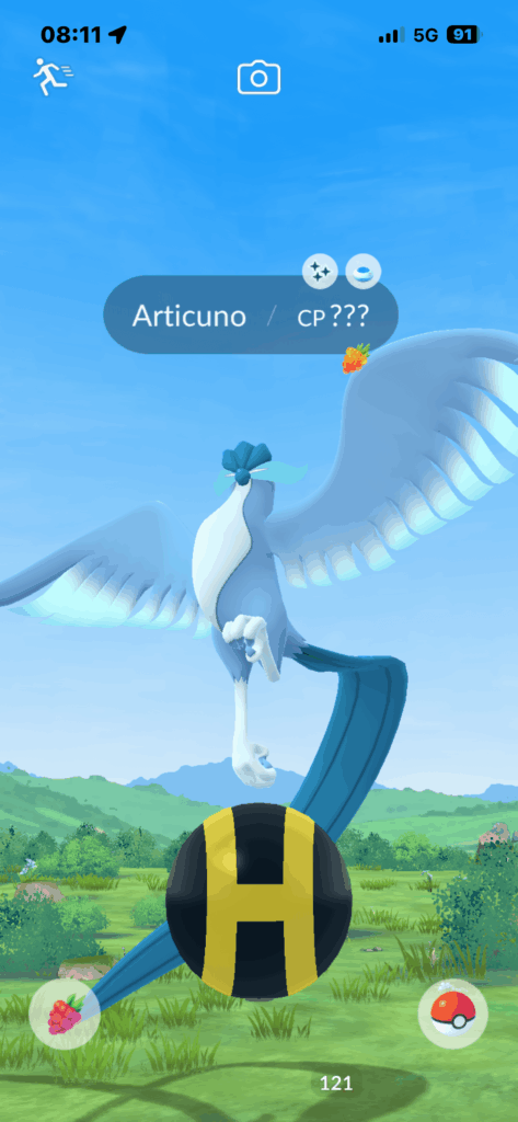 retiring js used all my ultra balls or wtv they’re called trying to catch this ✌🏻