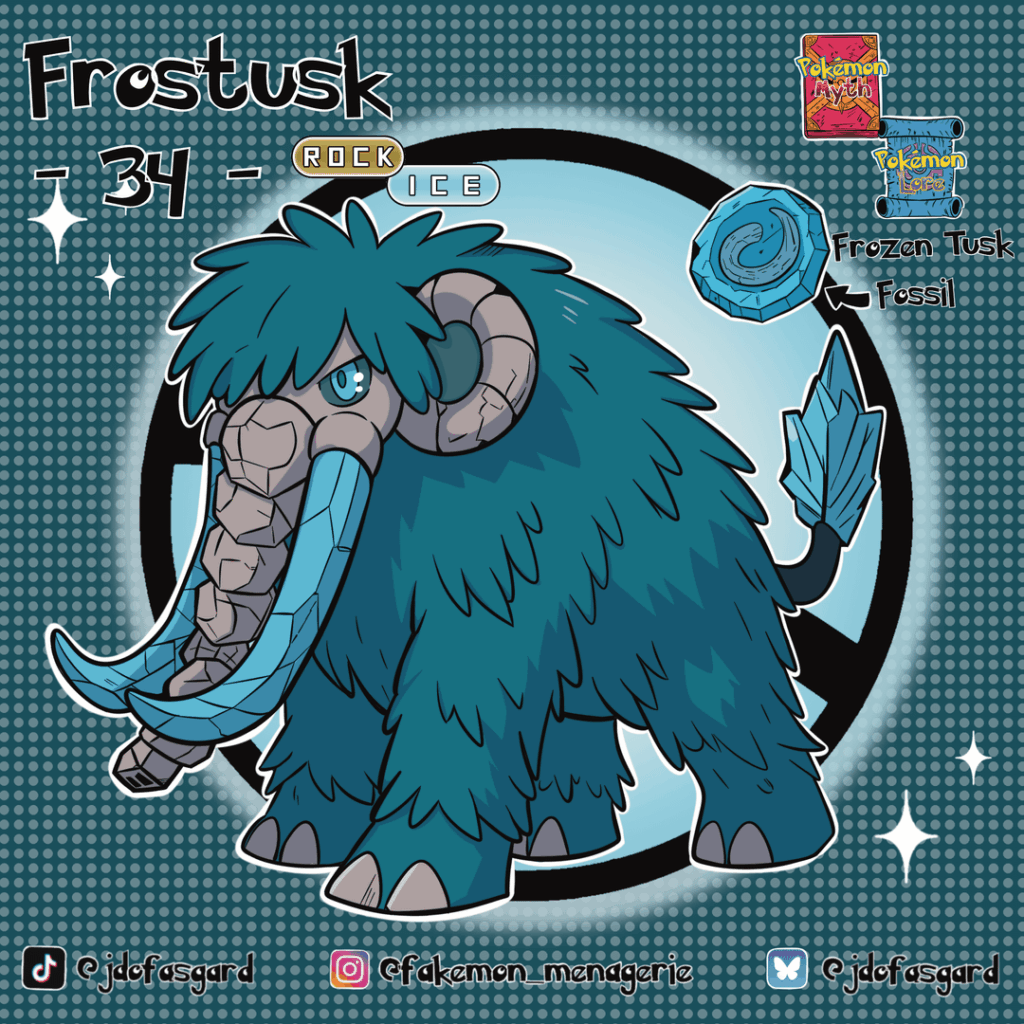 Frostusk- the Glacial-Giant Pokémon (fakemon_menagerie)