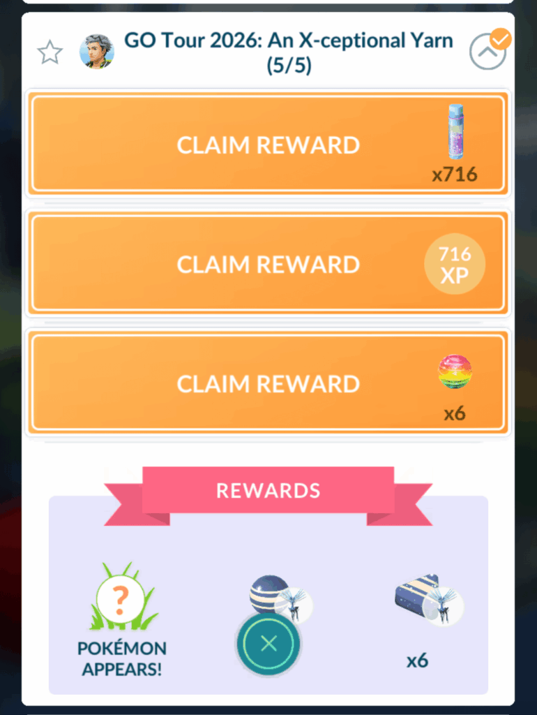 Is there a reason to not claim it now and wait for something? Except 2x catch candy