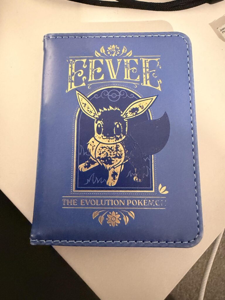 Anyone else’s Pokemon x NHM Eevee travel pass holder starting to look like this?