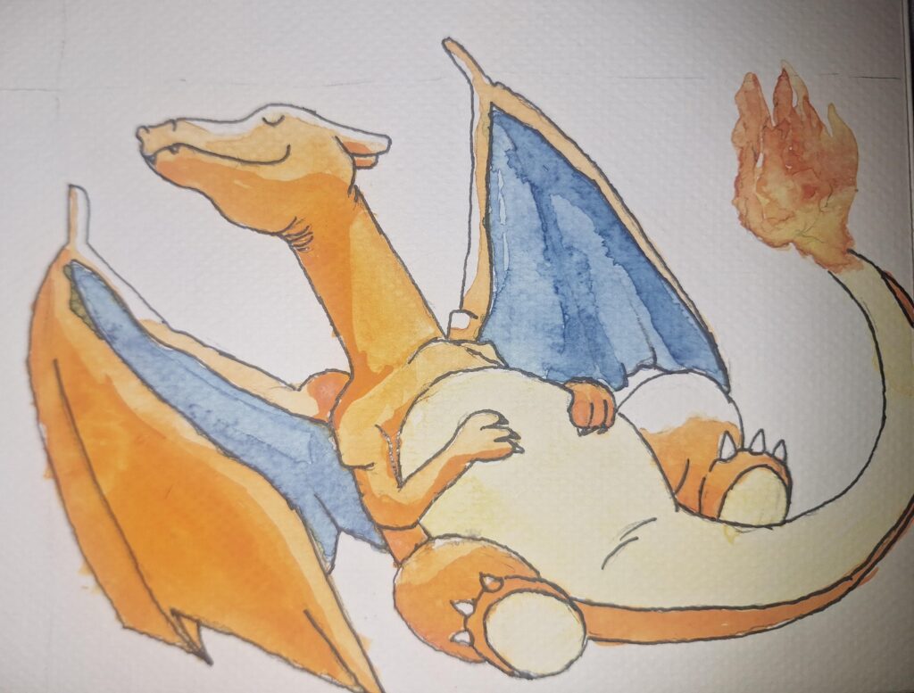 My first attempt at watercolor