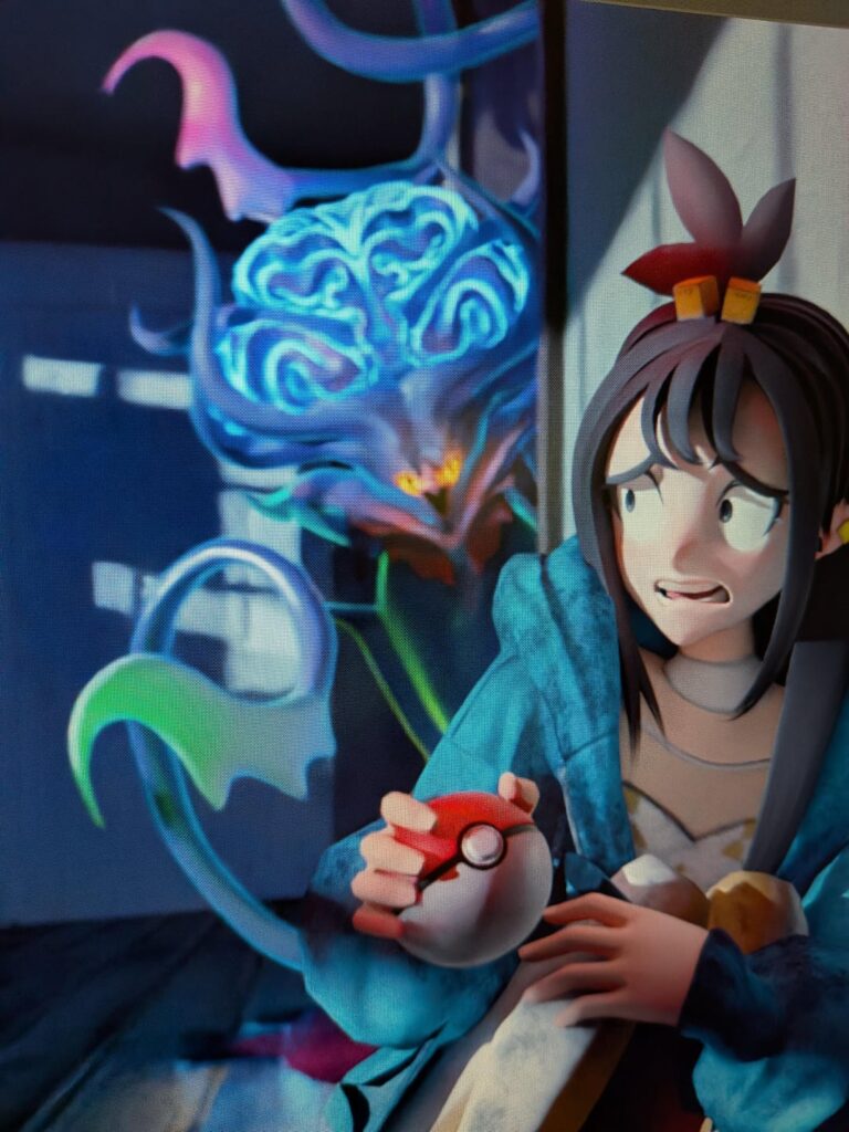 [OC] Malamar horror short (3D WIP)