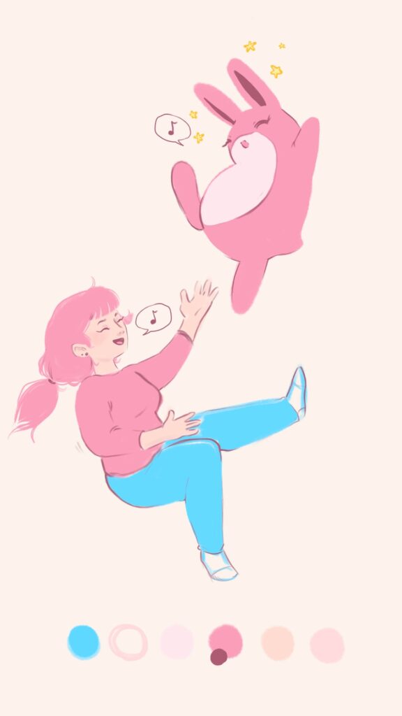 [OC] Wigglytuff learned sing! ✨