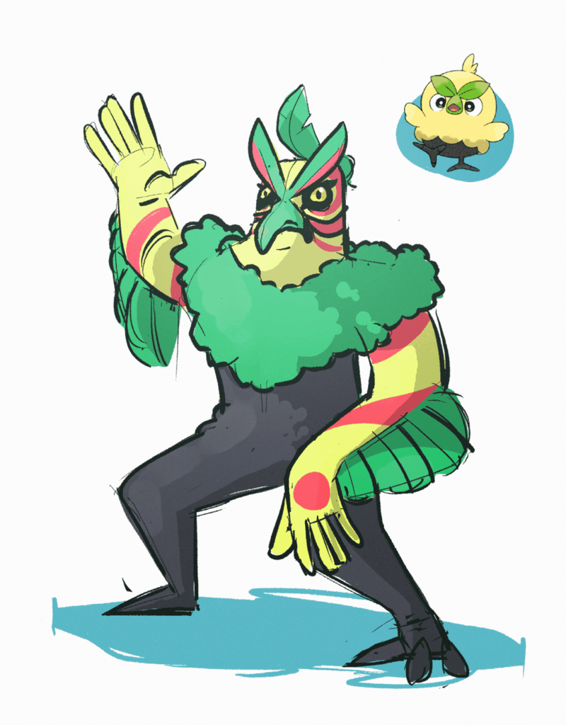 I imaged the final starter evolutions [OC]