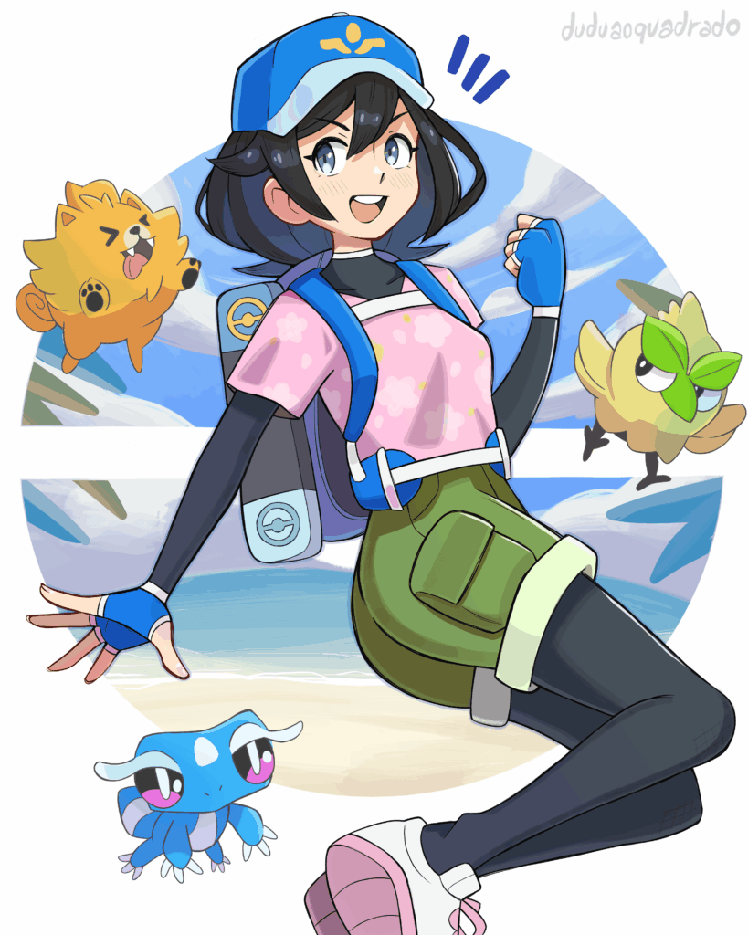Pokemon new protagonist! (by me)