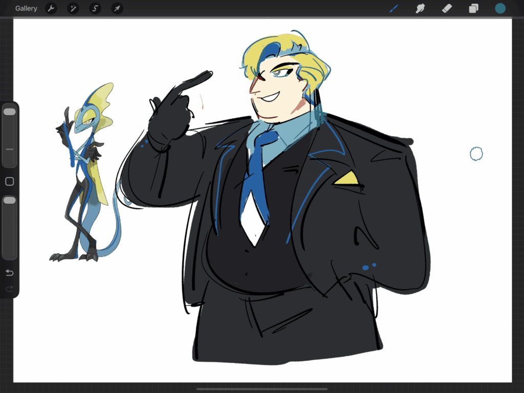 [OC] 'you cant make a fat inteleon gijinka!' you guys can be the judge of that lol