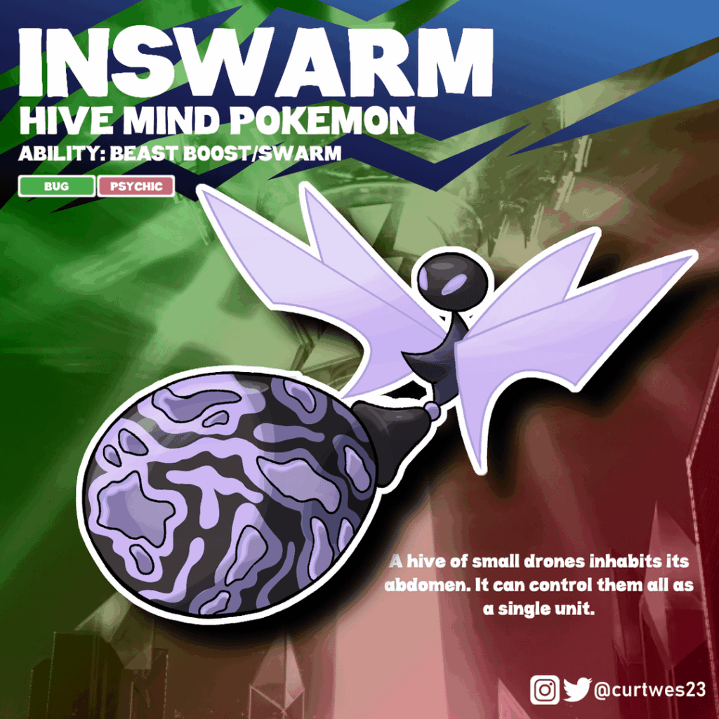 Redoing two of my old Ultra Beast designs (OC)