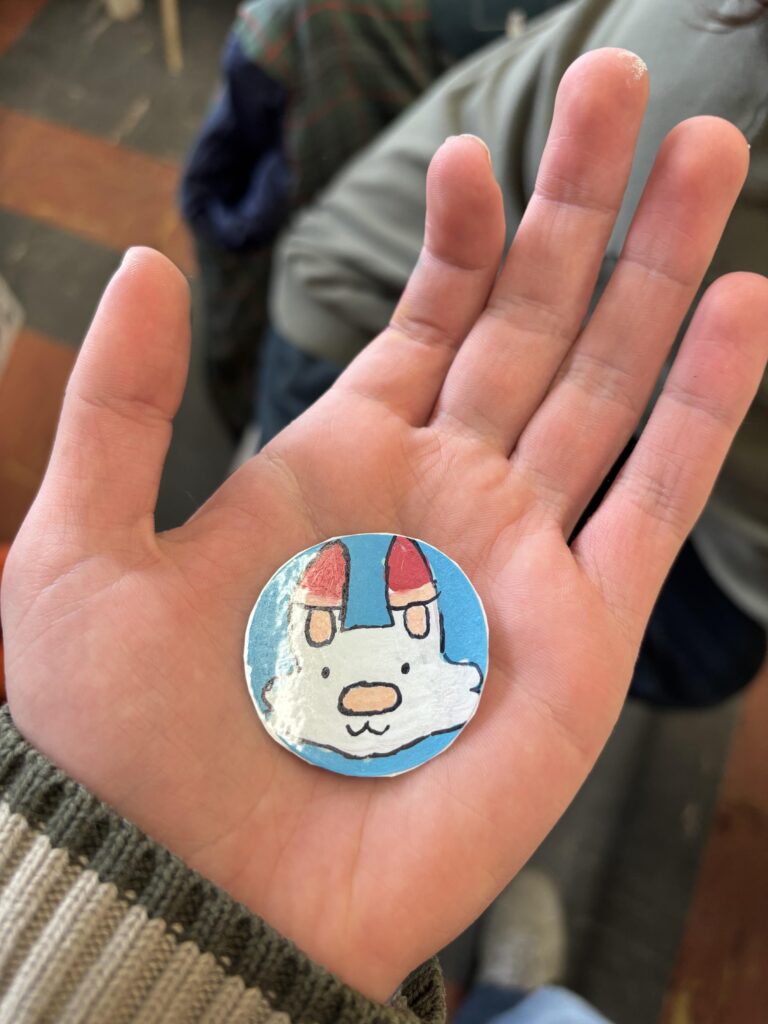 Handmade Scorbunny Sticker