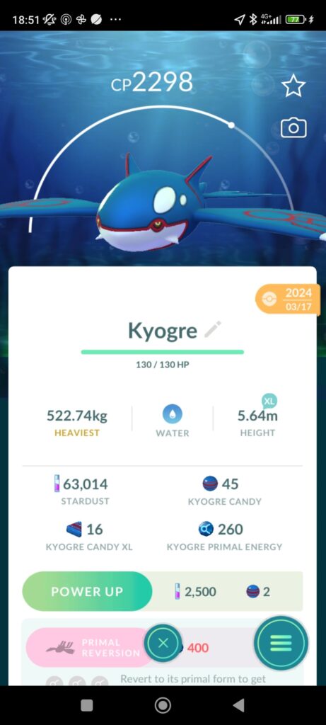 I hate Kyogre...