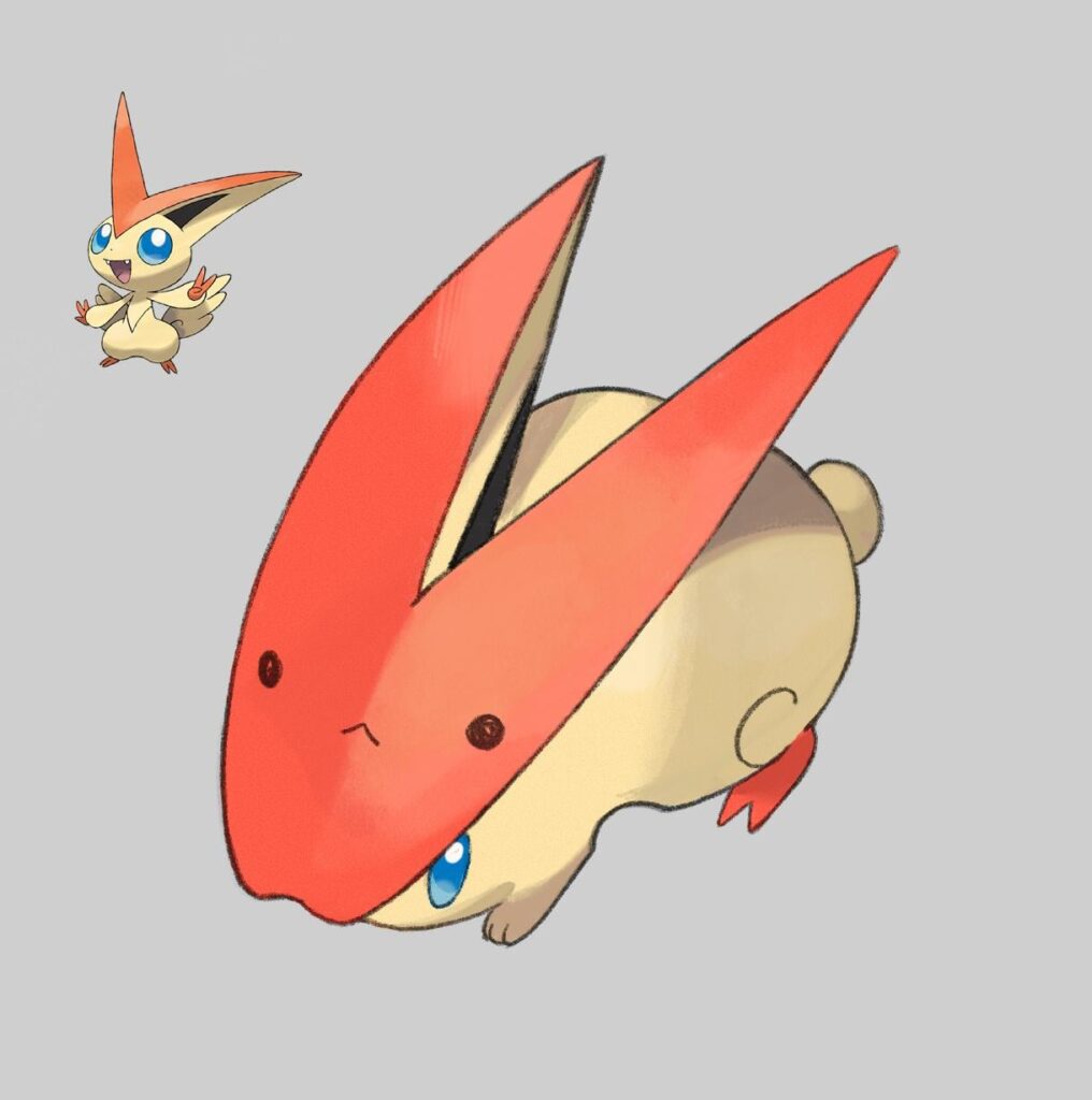 Victini Pre-Evolution (by @Sugahri)