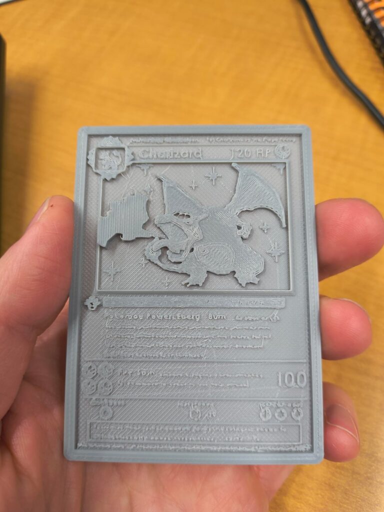 3-D Printed Base Charizard