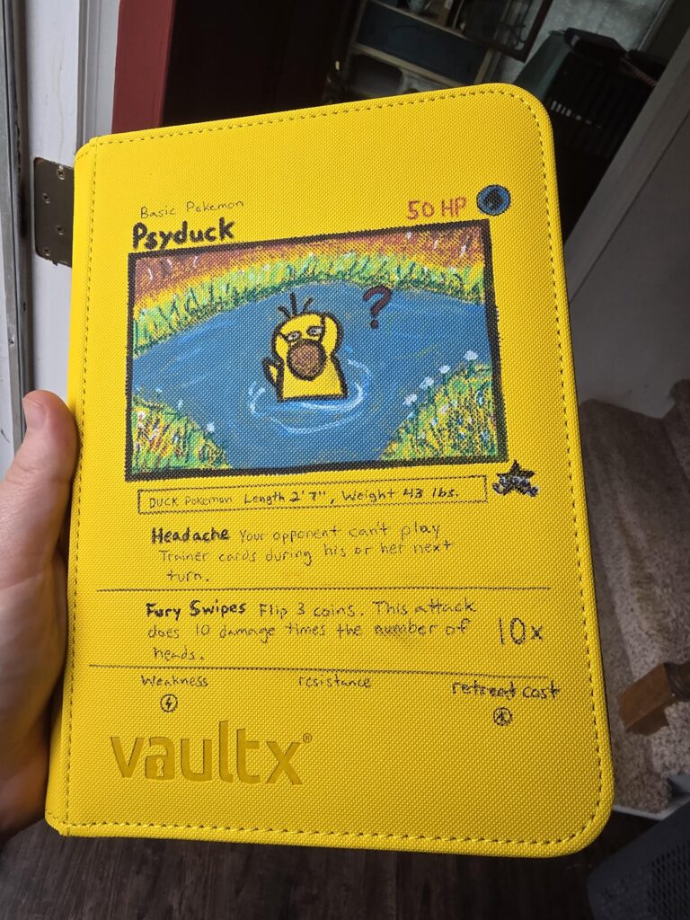 Psyduck Masterset Binder