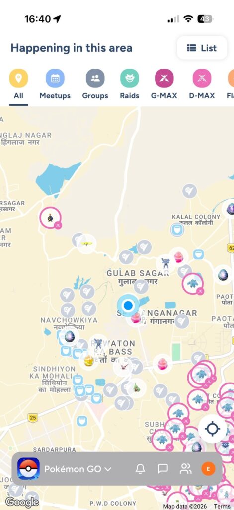 DMax Pikachu event didn’t spawn in a single power-spot in the whole city.