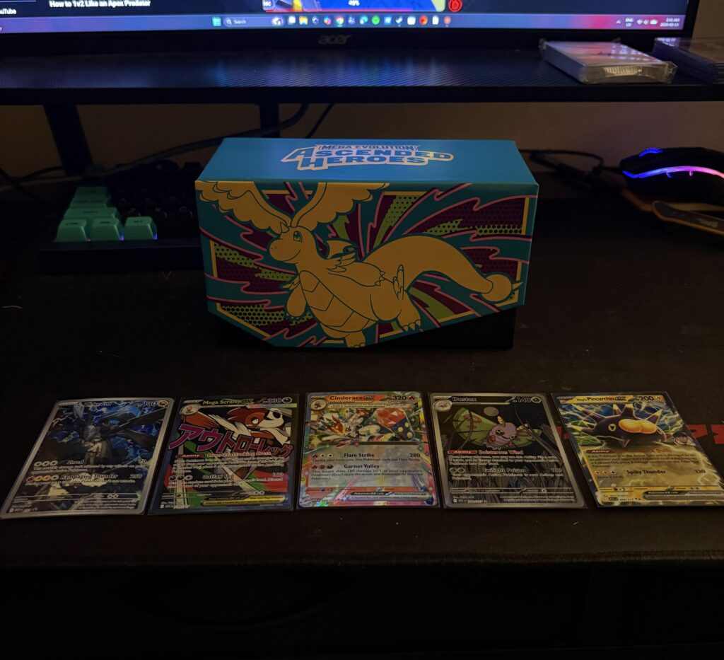 Ascended Heroes etb pulls. I need gengar :(